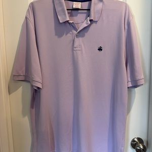 Brooks Brothers light purple polo. Size XL. Super soft NWOT
